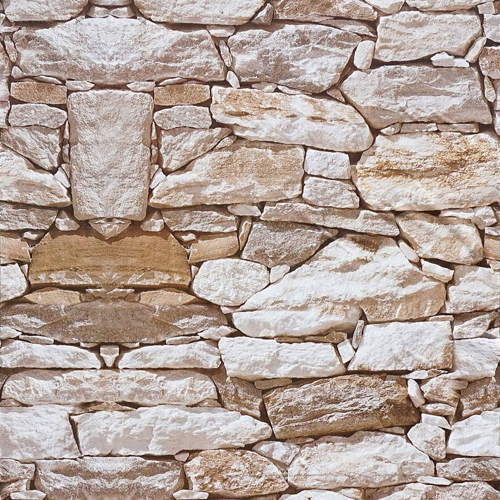 Stone textured wallpaper