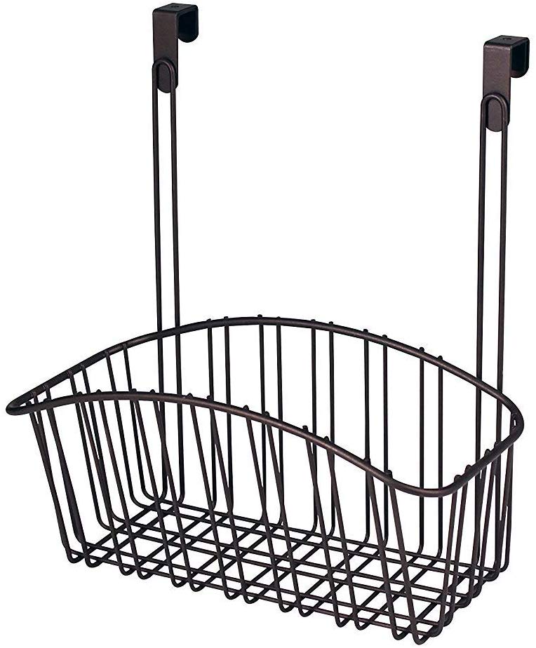 Extra Large 15.25 x 7.5 Gray & Wall Mount Basket Storables